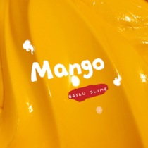 Mango Youge thick and solid make noodles and foam mixed foaming glue White Dew slime slide decompression girl heart toy