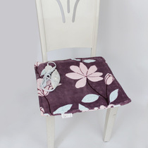 Ruoshang flannel heating cushion office female electric blanket cover leg heating cushion high temperature chair cushion plug-in