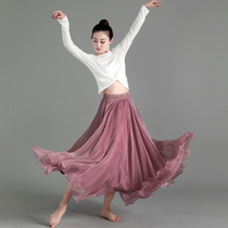 Womens Modern Dance Kung Fu Jazz Latin Practice Ballerina Dress Performance Costume Performance Costume