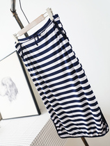 XTHEMCAPS Korea LS Home Thin Comfortable Stretch Fabric Joker Skirt Special for Waist Drawstring