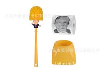 Donald Trump Toilet brush yellow Trump toilet brush plus assorted printed toilet paper