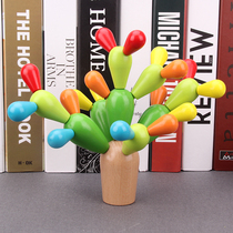 Fairy palm plug-in toys for young children to teach intellectual fairy ball wood Montessori teaching aids early