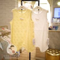 Direct mail ETTOI Korea Pegus childrens clothing 2021 autumn embossed waistcoat sleeping bag ha clothes 511301