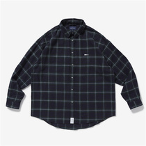 One Tree DESCENDANT TEDDY PLAID LS SHIRT 21AW 9 30