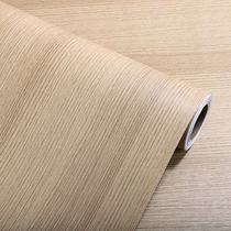 Thickened light apricot Joe wood wood grain sticker self-adhesive simulation furniture Refurbished Wall Paper Mend Pvc Plank Boeing Soft sheet
