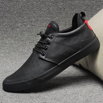 Fashion brand 2020 autumn and winter new mens shoes Korean version of the wild casual shoes trend fashion plate shoes cover foot lazy shoes trend