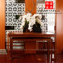 Hangyi Hedgehoard for Table Stool Solid Wood Furniture Modern New Chinese Flower Pear Wood Case Customized