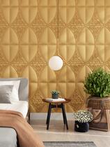 Self-adhesive foam wallpaper soft wall decoration stickers3D