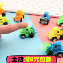 Childrens toys pullback car Inertial mini car Engineering car simulation car Plane model Mini go-kart