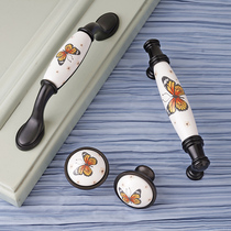 American wardrobe door handle emperor butterfly handle now simple cabinet door cabinet drawer lever small handle
