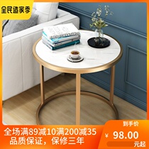 Sofa side cabinet edge a few small tea table shelves minimalist creative modern home small family living room tea table small table