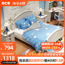 Pick Up Missed Girl Bed American 1 35 m Childrens Room Furniture Boy Solid Wood Single Bed Nordic Princess Bed