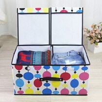 Box Locker Box Garment Garment Collection Home Storage Box Canvas Flip finishing Car Kids