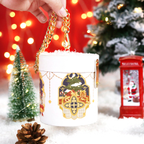 Christmas Eve decorative apple carton packaging gift box kindergarten childrens new year Valentines Day gift bag candy jar