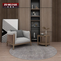 Round modern minimalist living room bedroom carpet ins Nordic home area full bed side coffee table mat