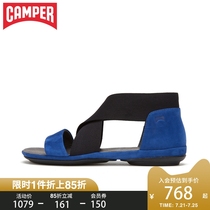 Camper watch step womens shoes Right Nina Cross strap design sandals Summer flat sandals for women