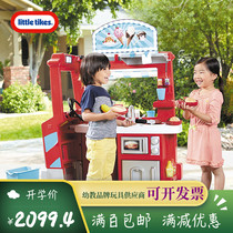 Childrens simulation kitchen toy set role-playing takeaway shop small TEK two-in-one fast food truck
