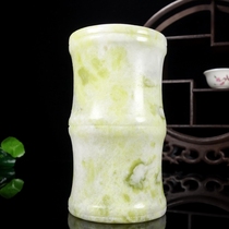 Drain ware piece pen holder 4 Big names Jade Blue Tian Jade Heart of the Heart Things to be swinging piece hz00908U