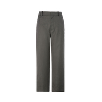 ERIKA CAVALLINI gray wool material classic minimalist women casual trousers