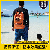 Waterproof backpack diving adrift of the creek outdoor seaside tourist snorkeling double shoulder swimming surf luja fishing back sacks