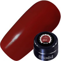 Japan imported small cloth Pregel 629 Deep red wine red red nail art canned light therapy glue 3G