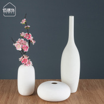 Dried flower ceramic vase decoration New Chinese living room entrance TV cabinet modern simple home decoration New house decoration