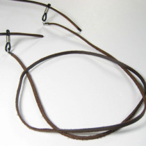 SZL GLASSES Korean velvet leather vintage art fan GLASSES chain Z hanging neck rope outdoor travel accessories