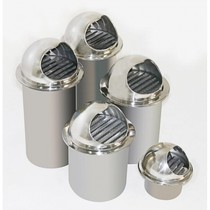 Stomata stainless steel hood hood exhaust pipe living room pumping round toilet ventilation cap mouth jacket head for home