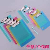 Catering customers Single insert cute file bag Sketch a la carte menu board clip Single menu clip A la carte board clip