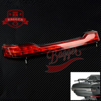 Harley big glide road king double light supreme street glide modified rear box taillight Rear taillight brake light