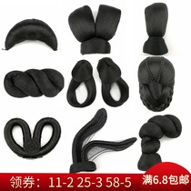 Ancient costume wig Ancient style horn twist bun Vertical hair bag Studio shooting Hanfu cos new snake shape