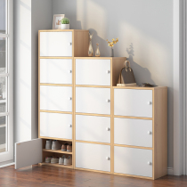 Simple Shoe Rack Son Home Doorway Indoor Nice Looking Bedroom Containing Brief Modern Dust Mesh Red Brief About Shoe Cabinet