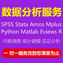 SPSS data analysis service eviews empirical stata questionnaire meta medical amos statistics R generation