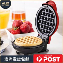 Mini Waffle Machine Breakfast Bread Toast Press Toast Press Grilled Sanming Machine Home One Food Australia Shipping