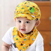 Cotton 1-2 years old childrens hat 3-6-12 months baby baby cap girl baseball cap tide 0 male spring and summer
