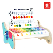 Elephant Music Knockout Eight Soundtracks Sheet Steel Sheet Music Violin Baby Musical Hands Percussion children Puzzle Toys 1-3-6