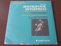 Dvorak San Sant cello concerto Rostropovich deduce D version LP black glue B126