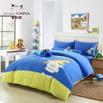 HIKOSEN CARA four-piece baseball cat Rice version original cotton quilt pillowcase sheet