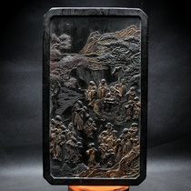 Wimo statement Old object Wen Fang Si Bao Hui ink Anhui old ink ingot ink block ink bar Loose smoke ink bar