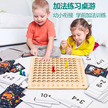 Primary students Mathematical Calculation Practice Nine-Multiplier Table Recite Early Teaching Mind Training Card Tour