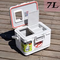 prox Prox Shrimp Tank Live Bait Case Incubator Mini Fishing Case Refrigerated Box Fish Tank