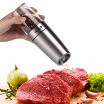 Automatic Grinding Pepper Powder Prickly Pepper Sea Salt Black Pepper Grain Now Mill Seasoned Bottle Home Kitchen Electric Pepper Grinding Machine
