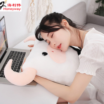 Hai Liwei cute cow pillow plush toy cow doll plush doll girl office sofa sleeping pillow