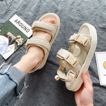 Sandals Men Ins Trends 100 Hitch Slippers 2021 Summer New Nets Red Beach Shoes Soft Bottom Anti Slip Tide Drag