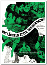 summer night smile bergman movie poster art film decorative painting