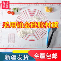 Xinjiang silicone kneading mat rolling noodle mat and noodle food grade thickened household chopping board kitchen baking tools