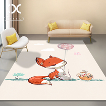 Cartoon Carpet Living Room Bedroom Tea Table Cute Mat for home Free Sofa Bed Side Blanket Children Rooms Large Area