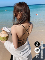 Japan strapless bra wrap chest womens chest bottom anti-light suspenders sexy gathering Net red beauty vest