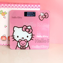 Cute girl dormitory human body called electronic scale scale scale household precision girl battery weight loss Adult Small