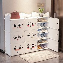 Shoe Cabinet Simple Doorway Home Room Good Looking Containing Bedroom Net Red Large Capacity Dorm Dust Resistant Multilayer Shoe Rack Subredness